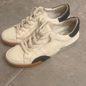 Dolce Vita Women’s White and Black Sneakers